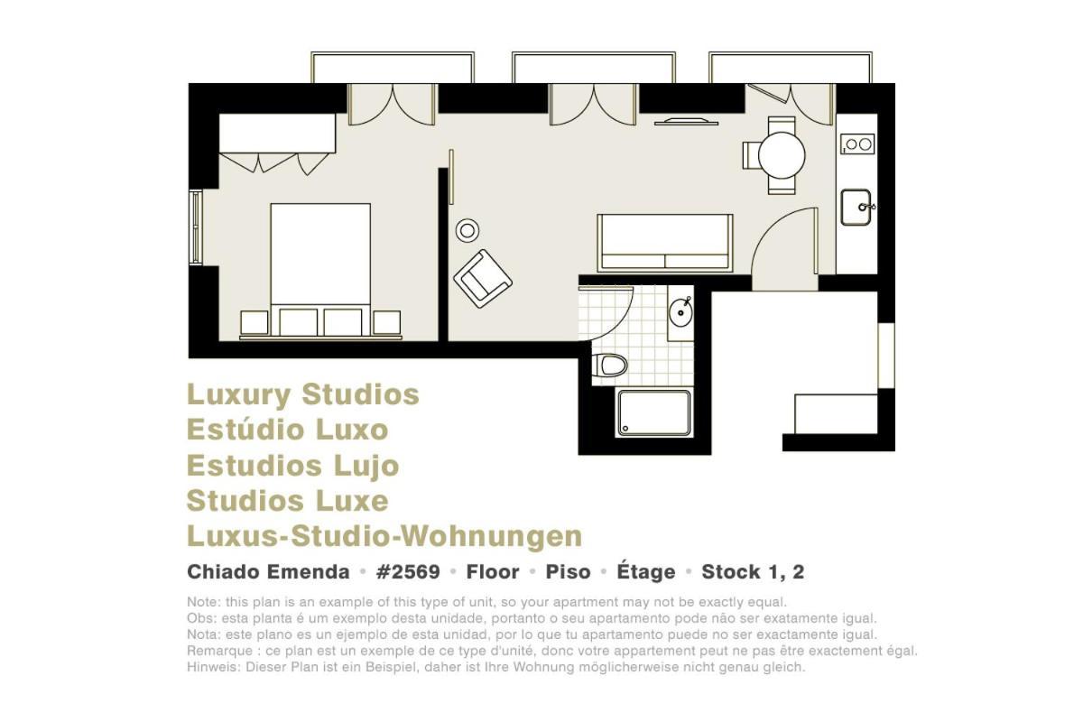Lisbon Serviced Apartments - Chiado Emenda Extérieur photo